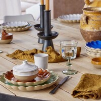 Covered Casserole 12 cm Marrakesh Sable Blanc