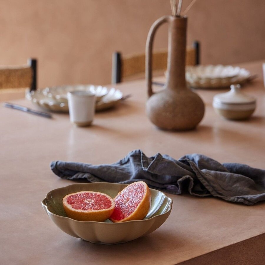 Deep Plate 23 cm Marrakesh Eucalyptus Green