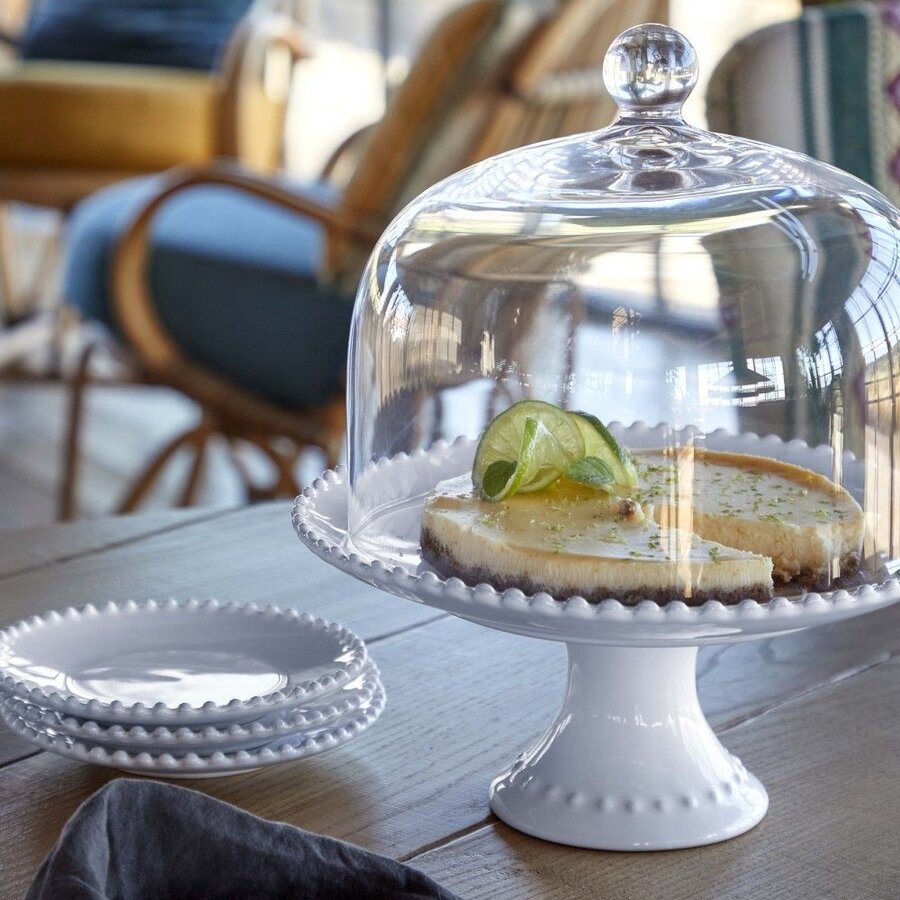 Broodbordje 17 cm Pearl Wit