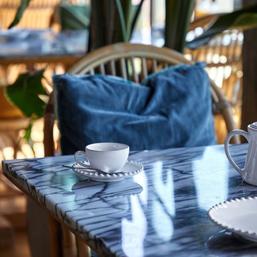 Koffiekop en Schotel 25 cl Pearl Wit