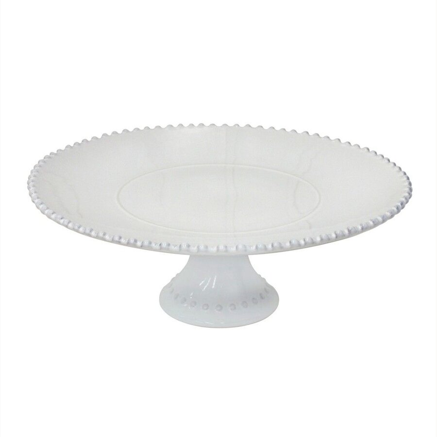 Cake Stand Large 35 cm Pearl White