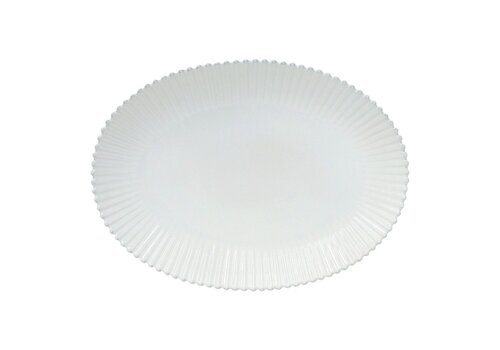  Oval platter 50cm Pearl white 