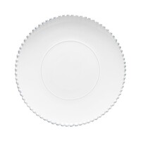 Onderbord 33 cm Pearl Wit