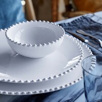 Onderbord 33 cm Pearl Wit