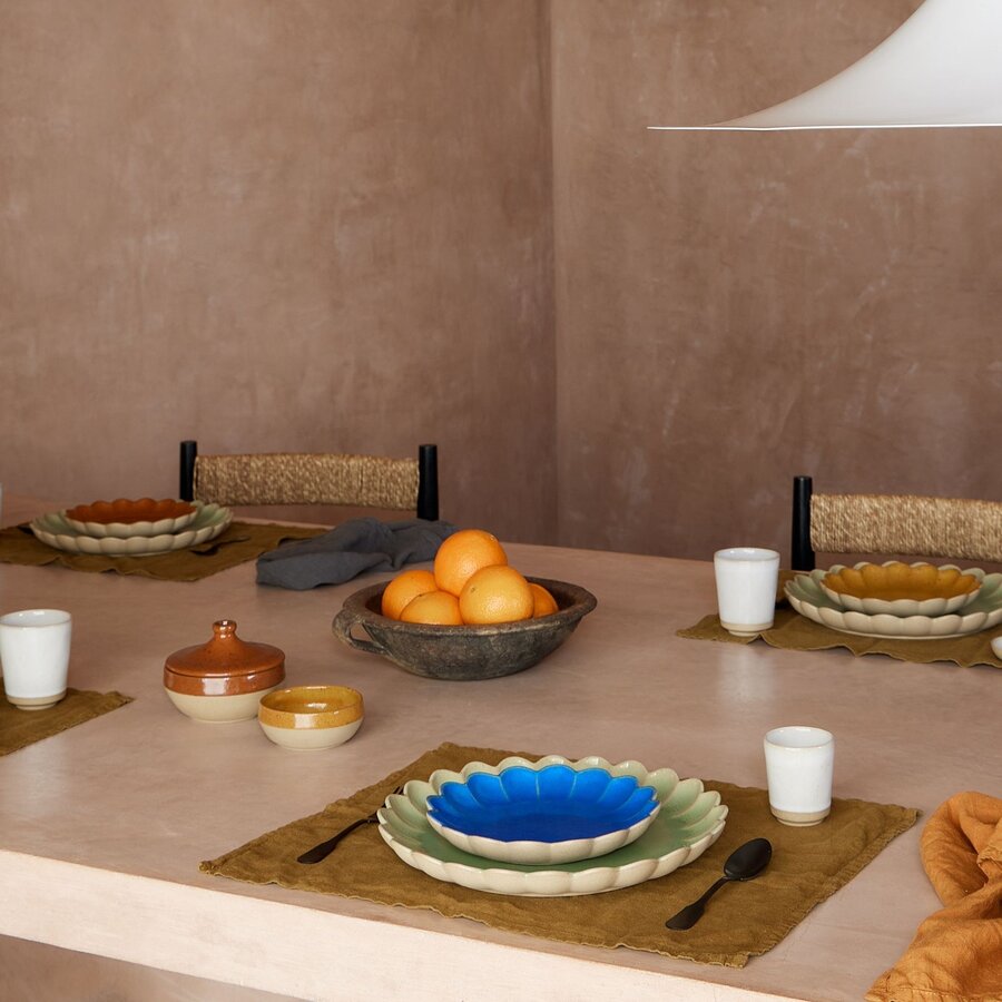 Gebaksbord 19 cm Marrakesh Sky Blauw