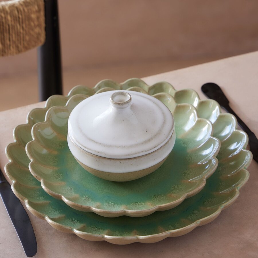 Breakfast Plate 22 cm Marrakesh Eucalyptus Green