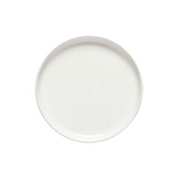 Flat round serving bowl 32cm pacifica white