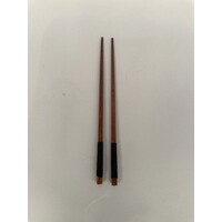 set/2 chopsticks wood black