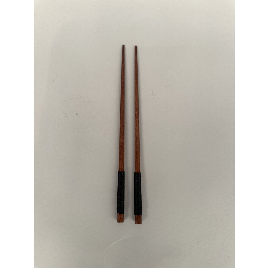 set/2 chopsticks touw zwart