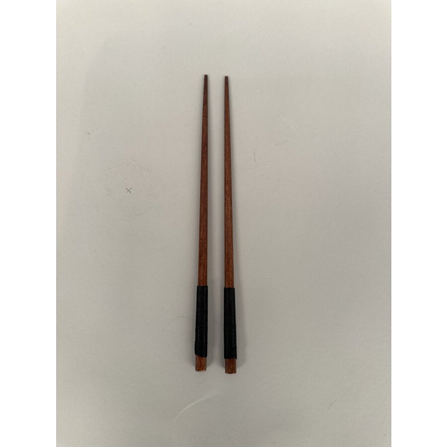 set/2 chopsticks wood black