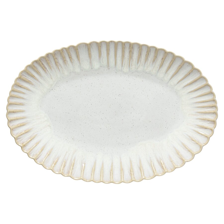 Ovale Schaal 41 cm Mallorca Sand Beige