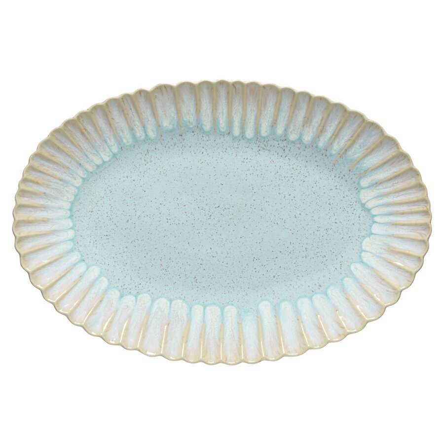Oval Platter 41 cm Mallorca Sea Blue