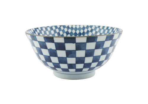 Japanese Bowl 15 cm Checkered 