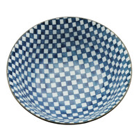 Japanse Kom 15 cm Geruit