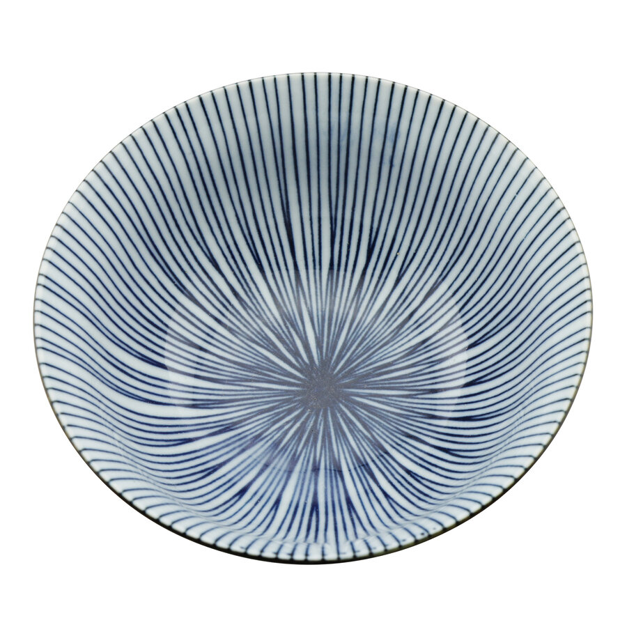 Japanese Bowl 15 cm Narrow Stripe