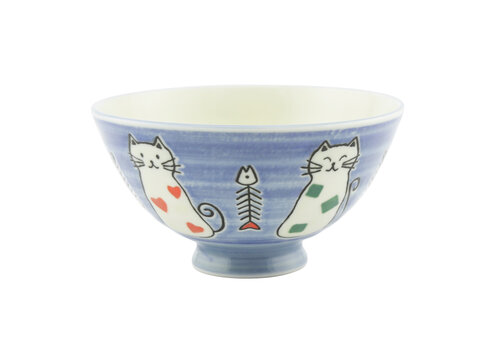  Japanese Rice Bowl 12 cm Kitties 