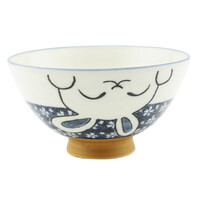 Japanese Rice Bowl 12 cm Snuffle Bunny