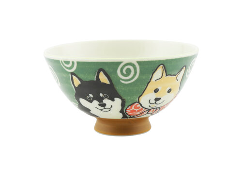 Japanese Rice Bowl 12 cm Corgi 