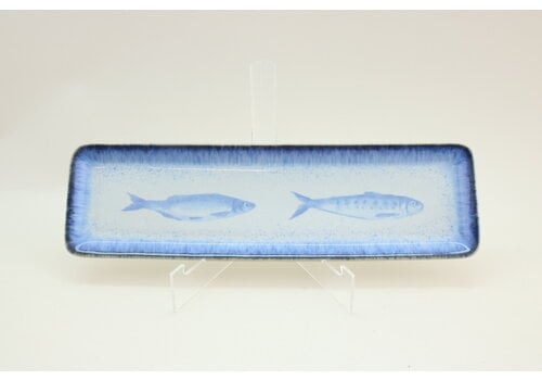  rechthoekige schaal 37cm Sardines 