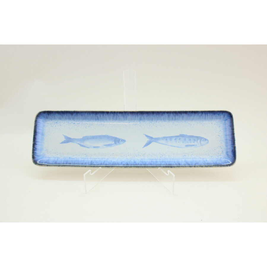 Rectangular Dish 37 cm Sardines