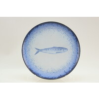 Breakfast Plate 21 cm Fish Sardines