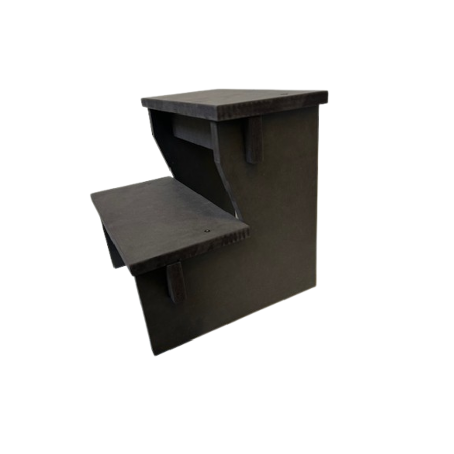 opstapje zwart recycle