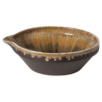 Mixing Bowl 34cm Poterie Mocha-Latte