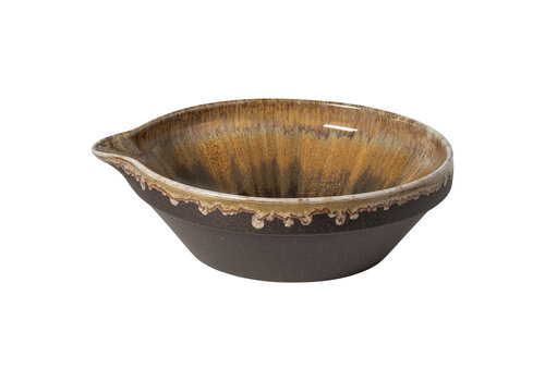  Mengkom 34 cm Poterie Mocha-Latte 