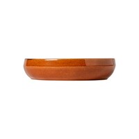 Deep Plate 22 cm Poterie Cream-Caramel