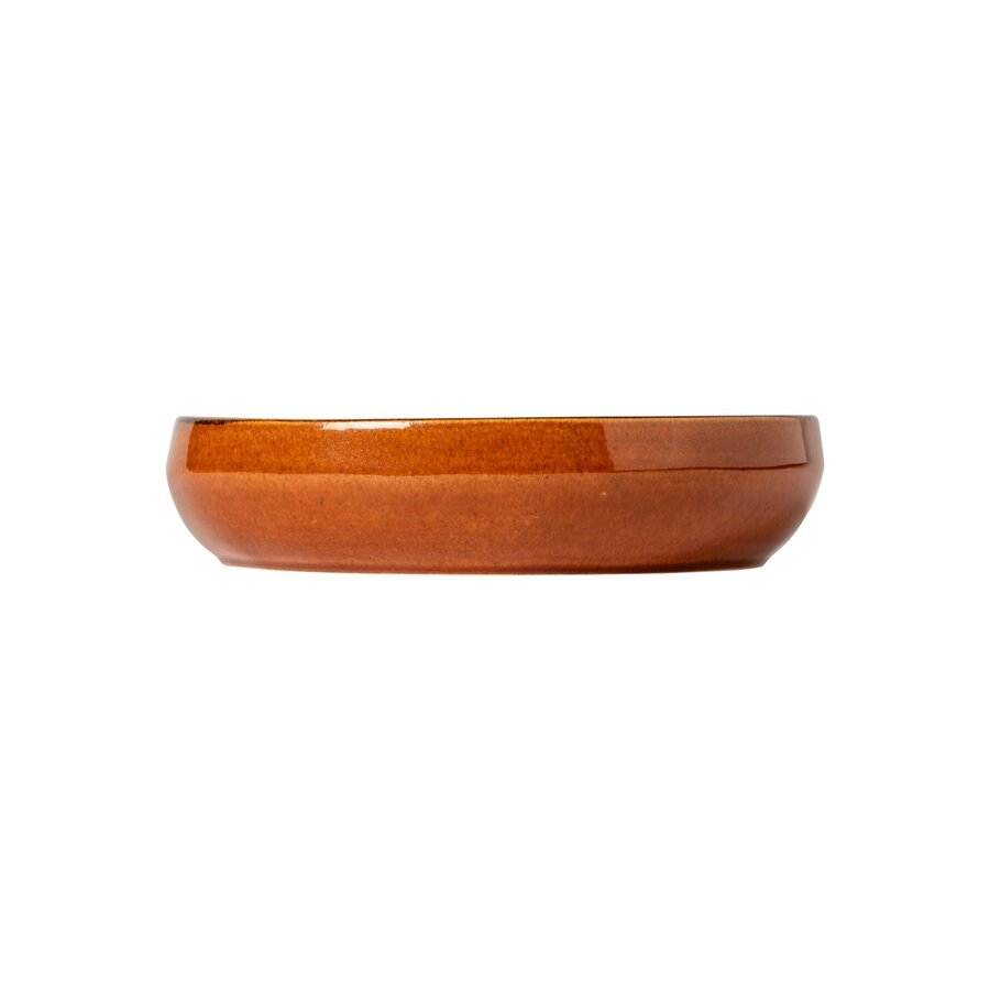 Deep Plate 22 cm Poterie Cream-Caramel
