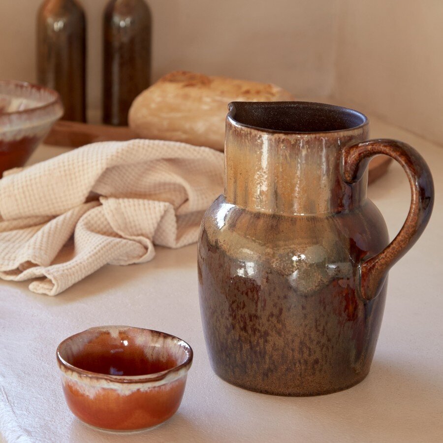 Kan 1,58 L Poterie Mocha-Latte