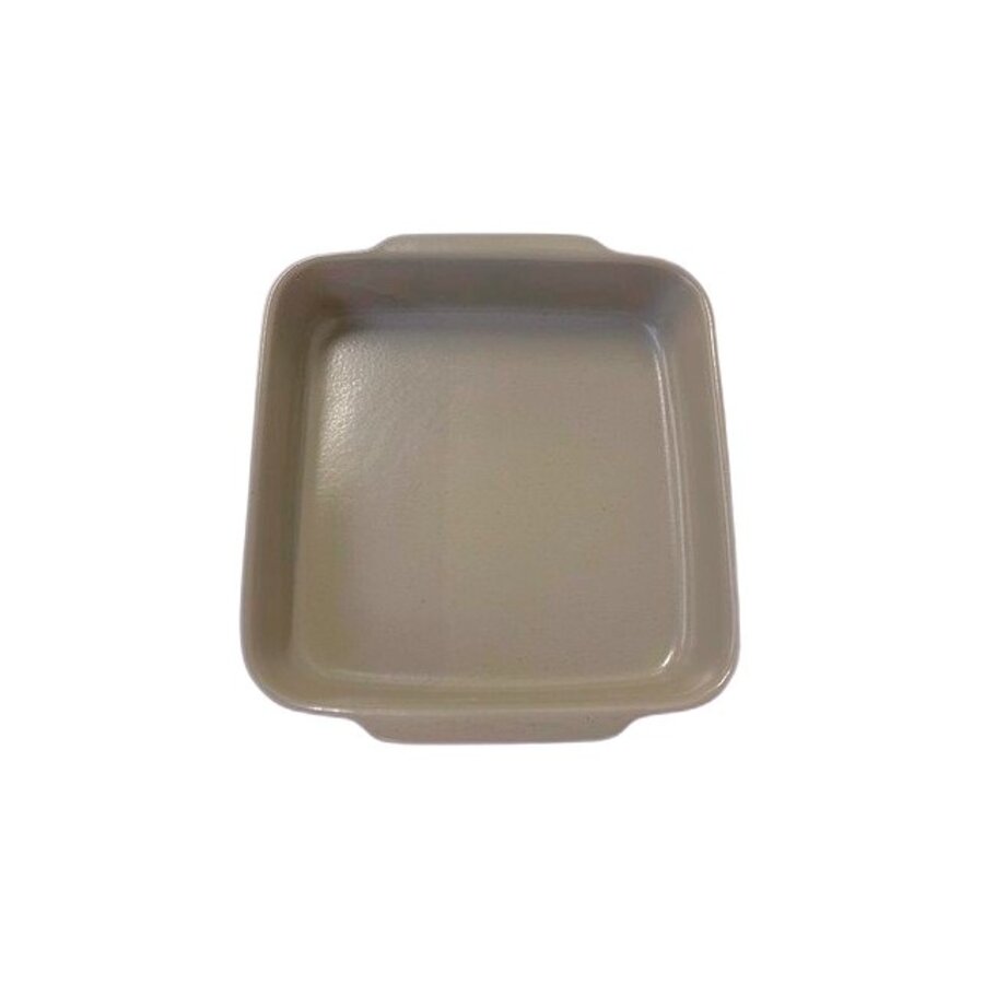 Vierkante ovenschaal 28x26cm Costanova grijs