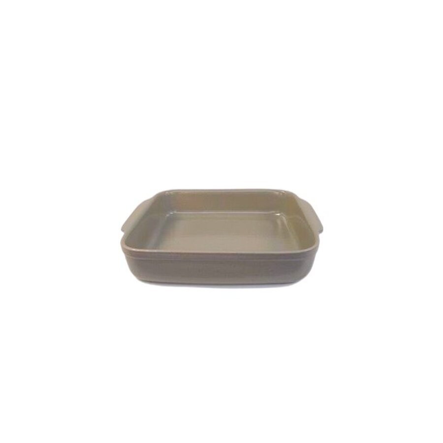 Vierkante ovenschaal 28x26cm Costanova grijs