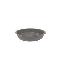 Ovale Schaal 27x17 cm Costanova Grijs
