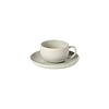 Koffiekop en Schotel Pacifica Grijs Koffiekop en Schotel Pacifica Grijs