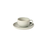 Koffiekop en Schotel Pacifica Grijs