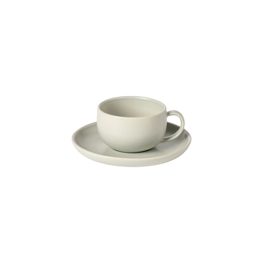 Koffiekop en Schotel Pacifica Grijs