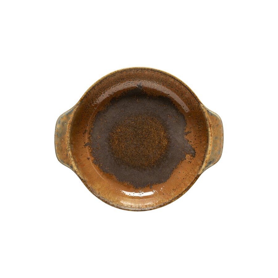 Ovenschaal 25cm Poterie Mocha-Latte