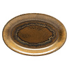 Oval Platter 46 cm Poterie Mocha-Latte