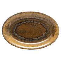 Ovale Schaal 46cm Potterie Mocha-Latte
