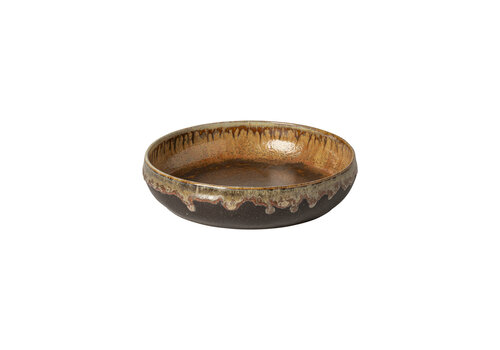  Diep Bord 22cm Potterie Mocha-Latte 
