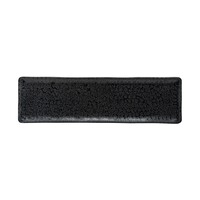rechthoekige schaal 36cm Boutique collection zwart moon