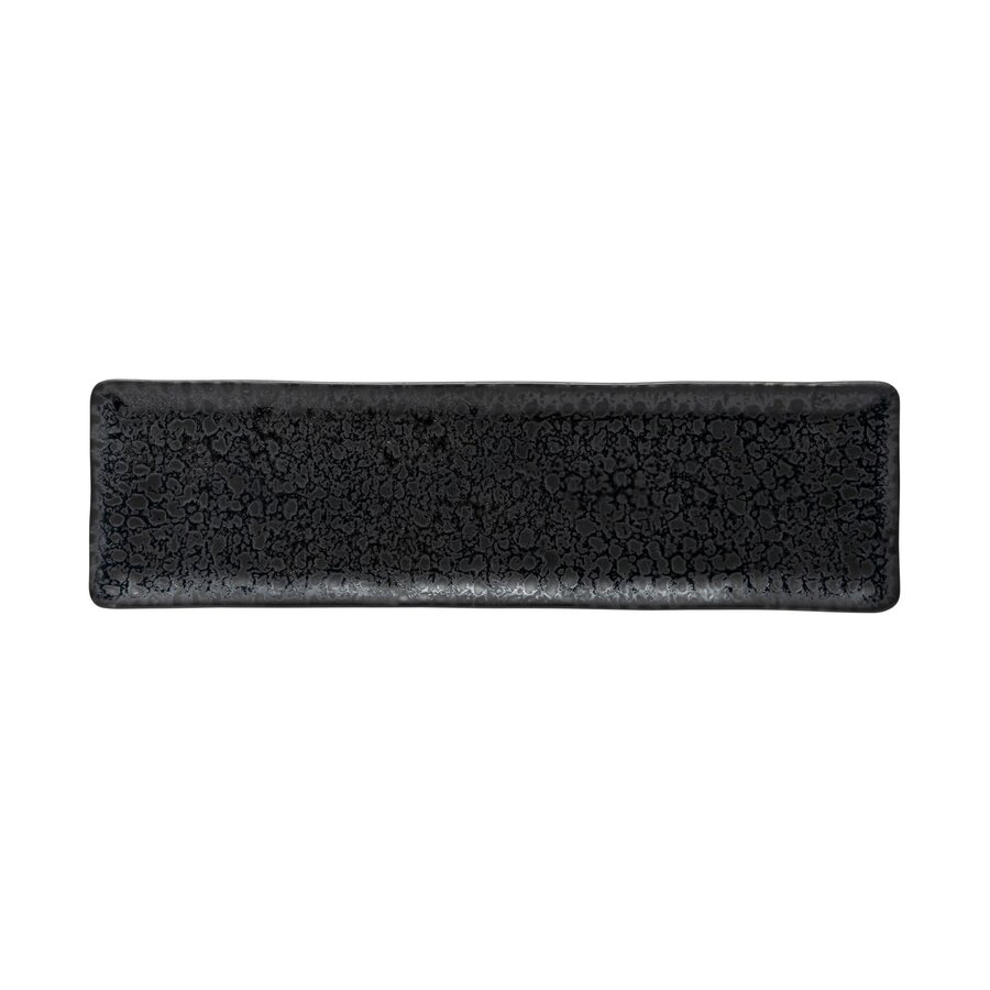 rechthoekige schaal 36cm Boutique collection zwart moon