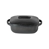 30cm vierkante schaal Boutique collection zwart carbon