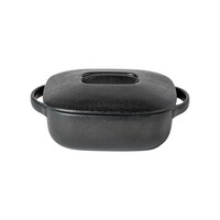 30cm vierkante schaal Boutique collection zwart carbon