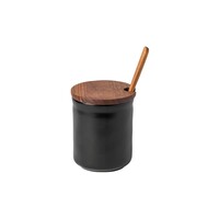suiker potje hout pacifica antraciet