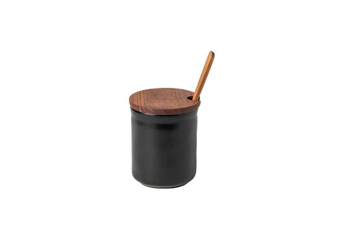  suiker potje hout pacifica antraciet 