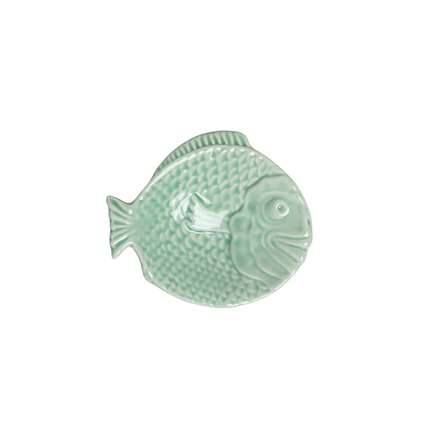 Minibordje Vis Rond 11 cm Lichtgroen