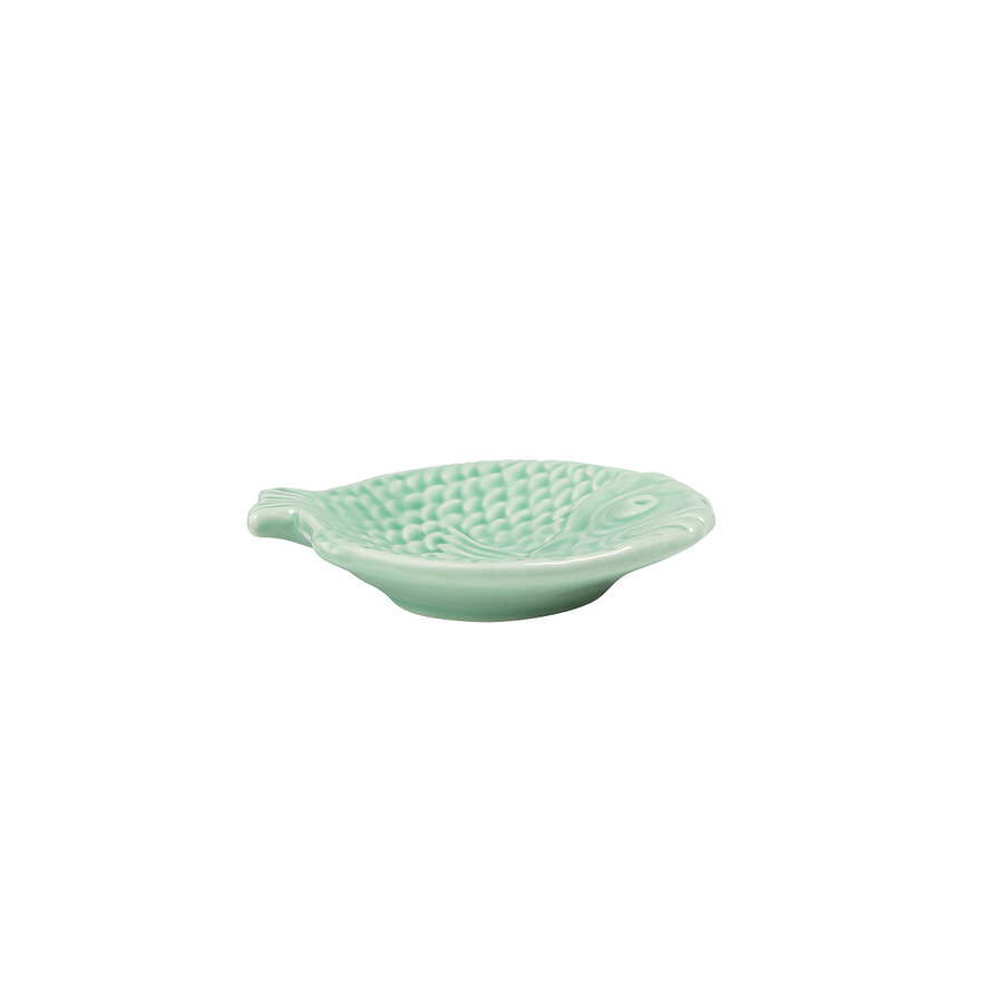 Minibordje Vis Rond 11 cm Lichtgroen
