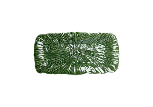  Cakeschaal Papaver 37,5 cm Groen 